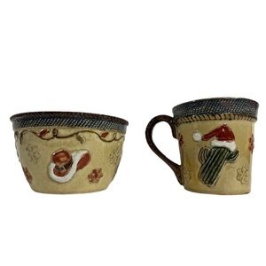 St Nicholas Square Village Canyon Ranch Christmas Set of 8